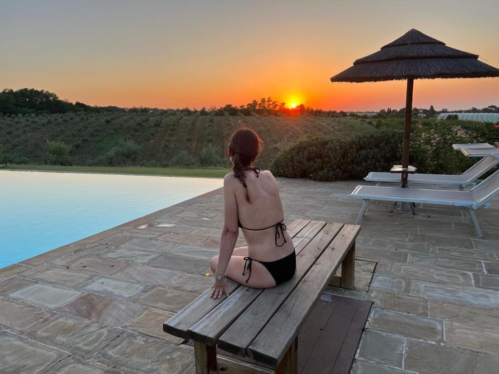 Agriturismo La Rinaldina فينْتْسا المظهر الخارجي الصورة